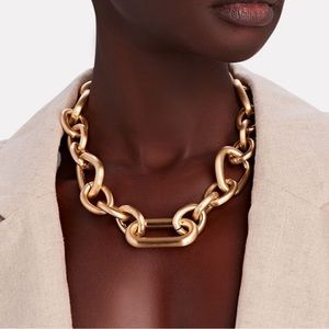 Cult Gaia, Reyes Chunky Gold Necklace, Shop Bop